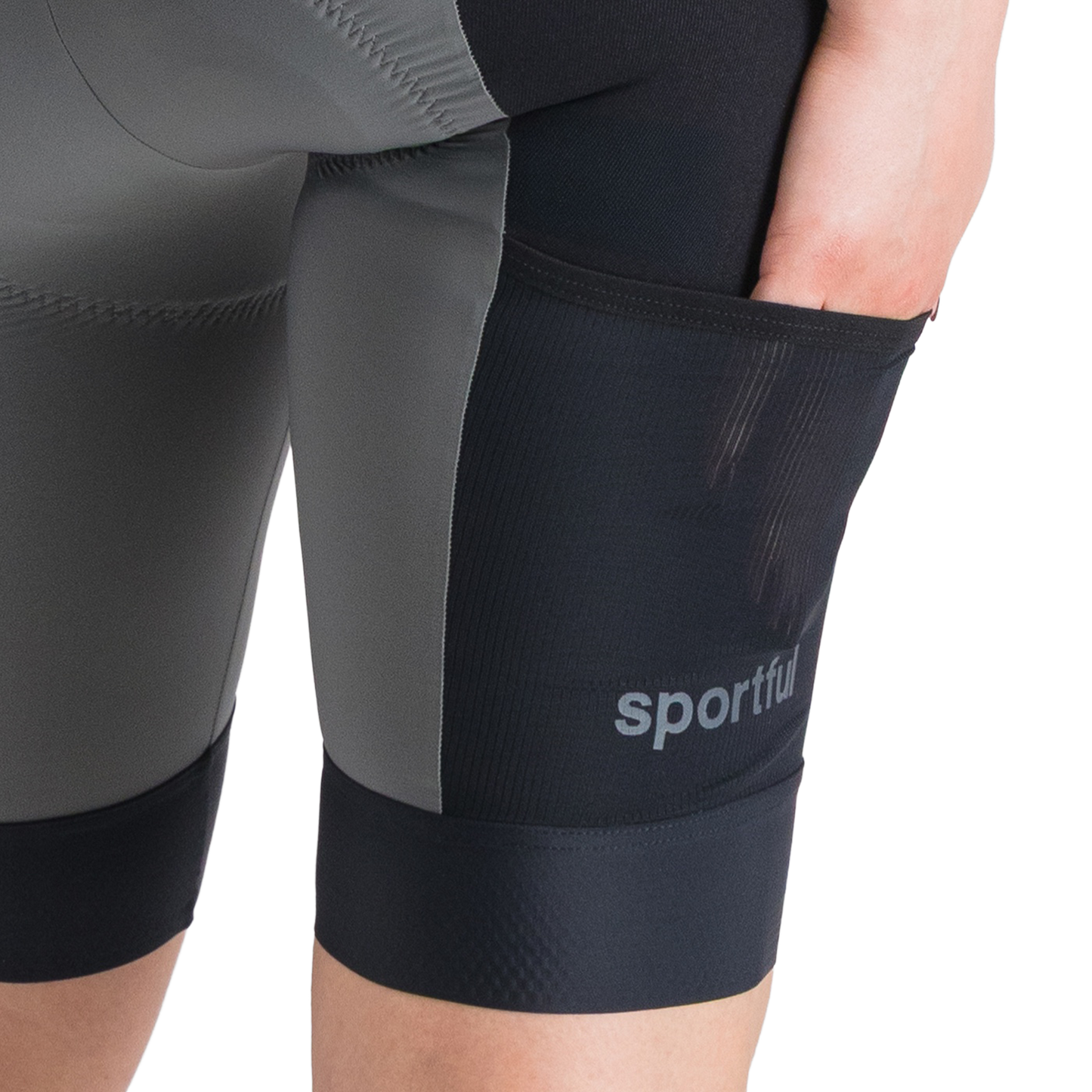 Dames SPORTFUL SUPERGIARA 2 Bibshort Grijs/Zwart
