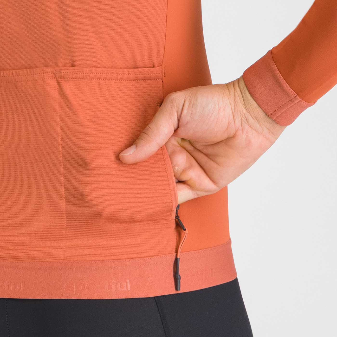 SPORTFUL SRK 2 Lange Mouw Jersey Oranje