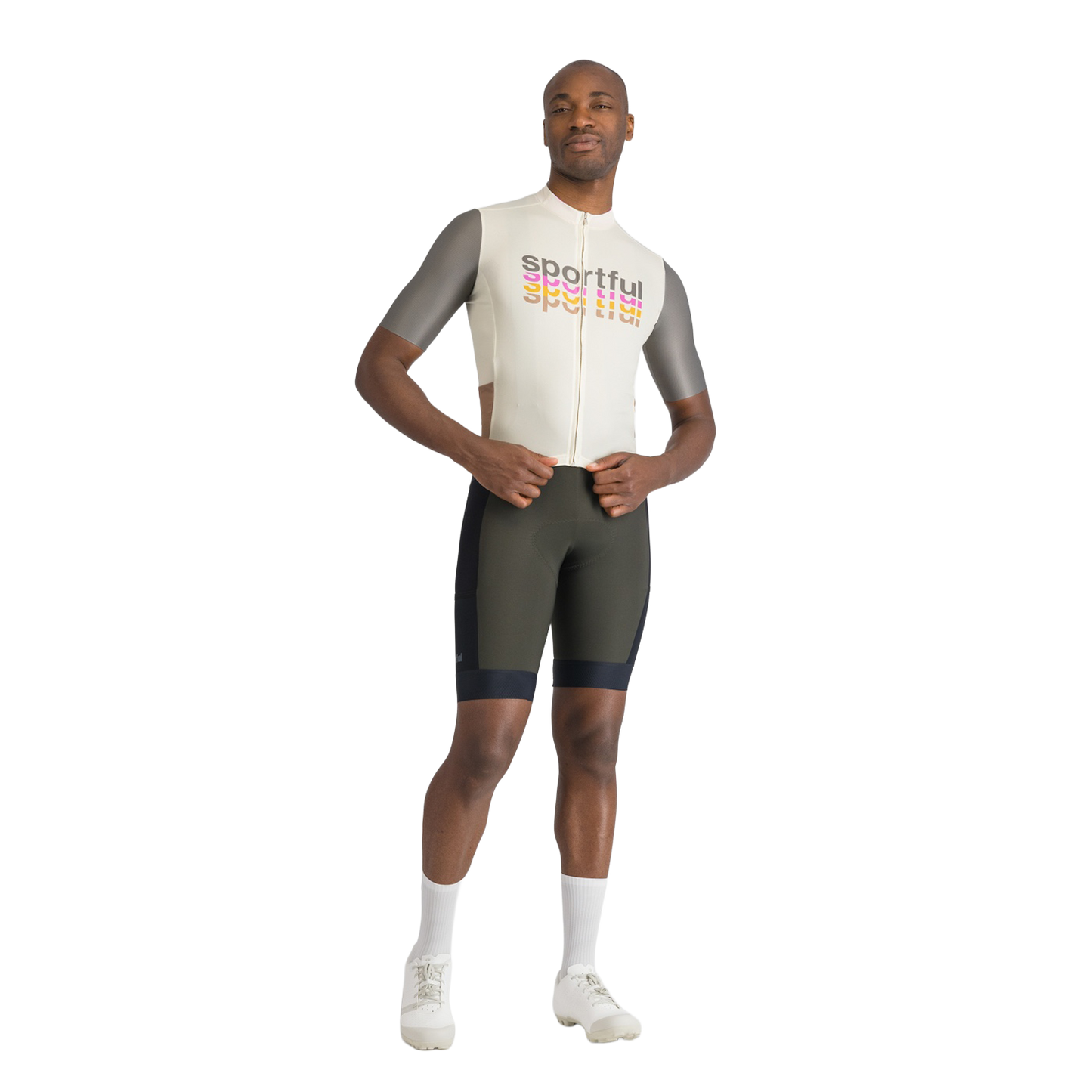 SPORTFUL SUPERGIARA 2 LOGO Korte Mouw Trui Crème
