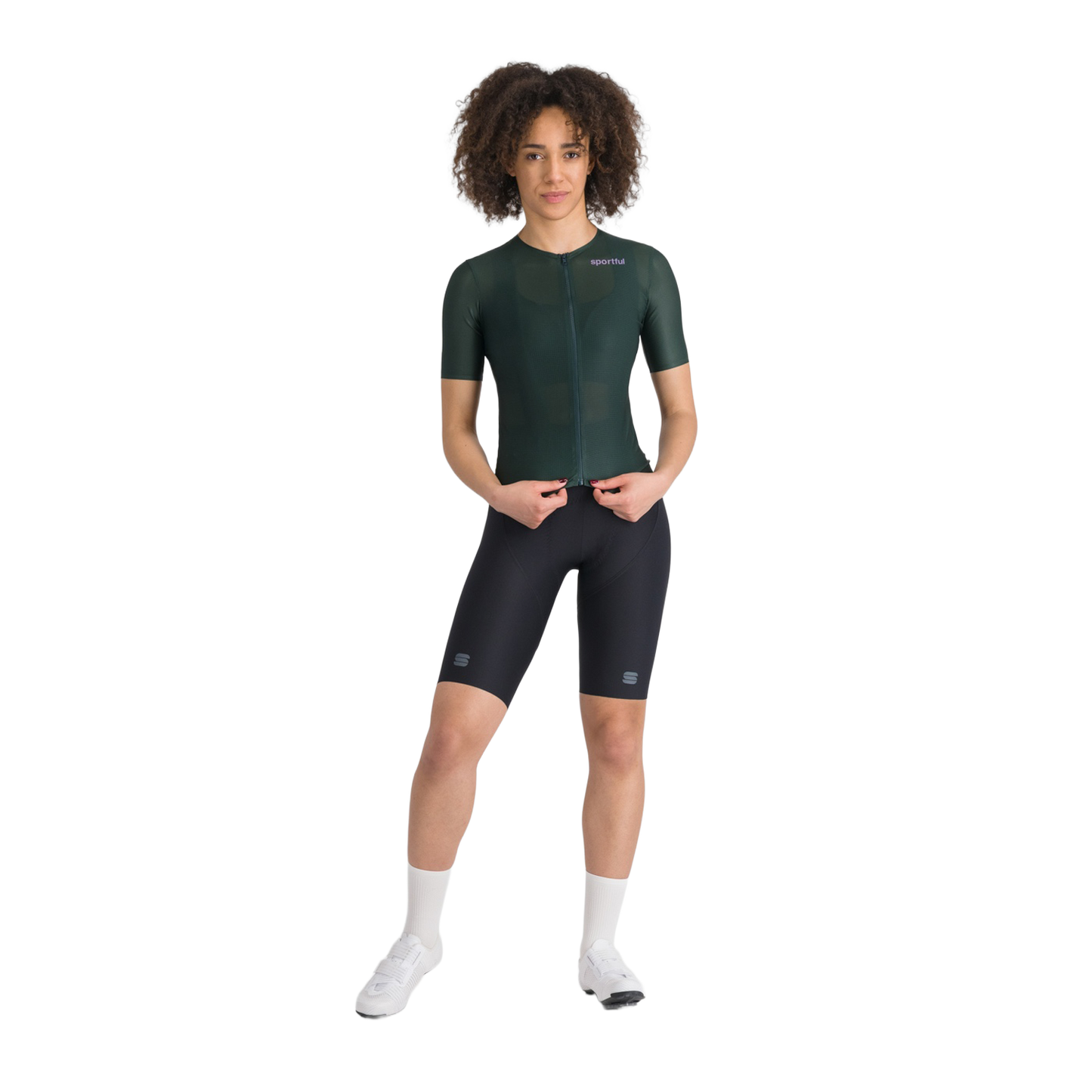 Dames SPORTFUL LIGHT 2 Korte Mouw Jersey Khaki