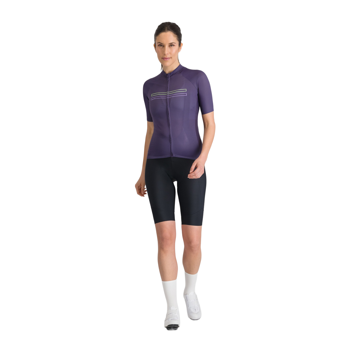 Damesshirt SPORTFUL STARLIGHT 2 korte mouwen paars
