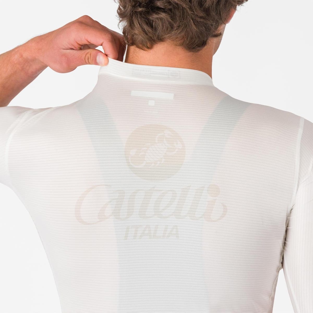 CASTELLI ESPRESSO 50th ANNIVERSARY Jersey Korte Mouw Wit