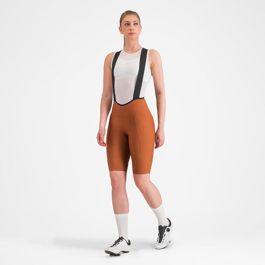 CASTELLI ESPRESSO W DT Dames Slabbetje Bruin