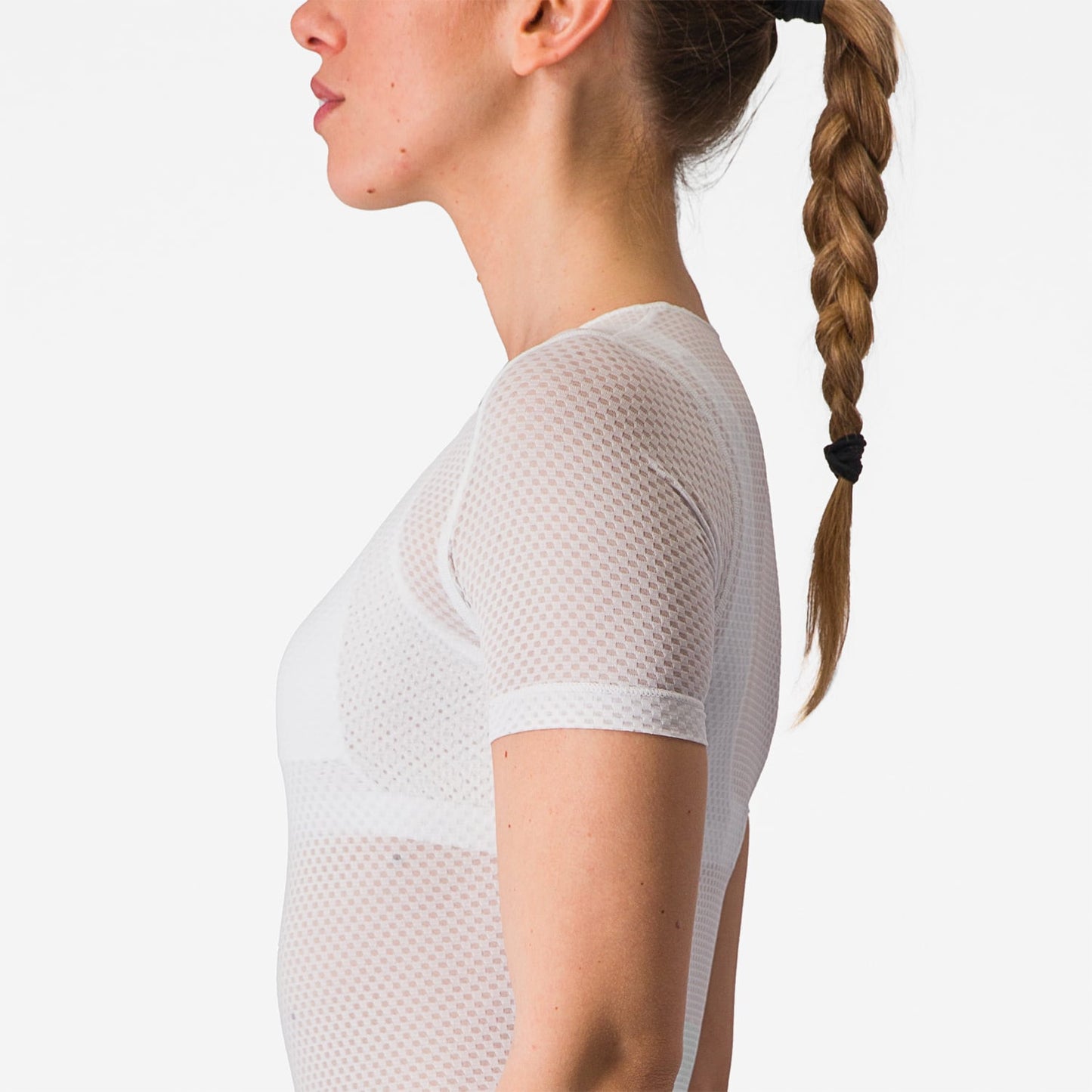 CASTELLI PRO MESH Damesondergoed met korte mouwen Wit