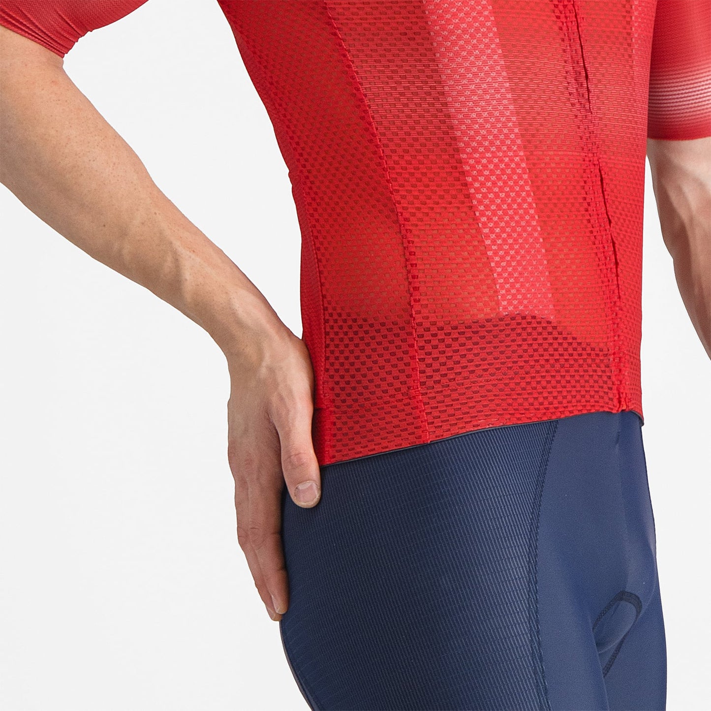 CASTELLI CLIMBER'S A/C Korte Mouw Trui Rood