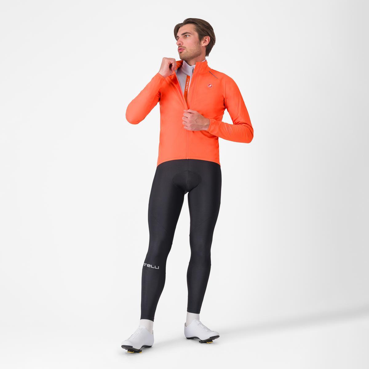 CASTELLI EMERGENCY 3 RAIN Jas Oranje