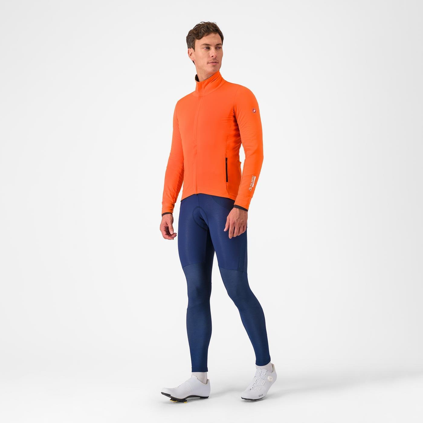 CASTELLI ALPHA 150 Jas Oranje/Zwart
