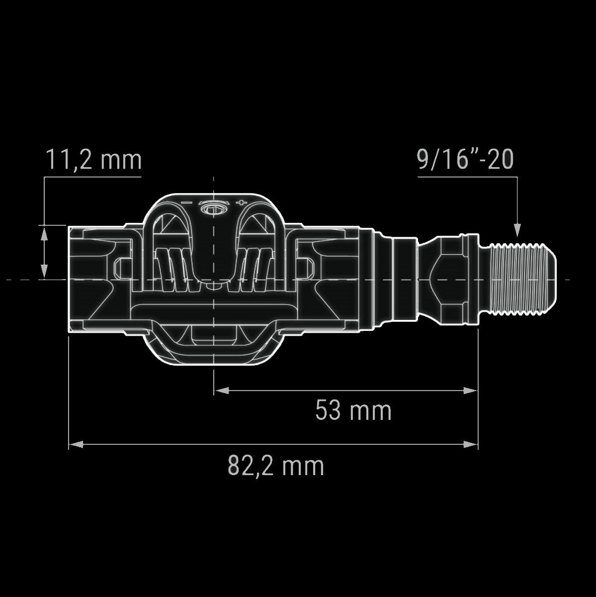 FAVERO ASSIOMA PRO MX1 Power Sensor pedalen