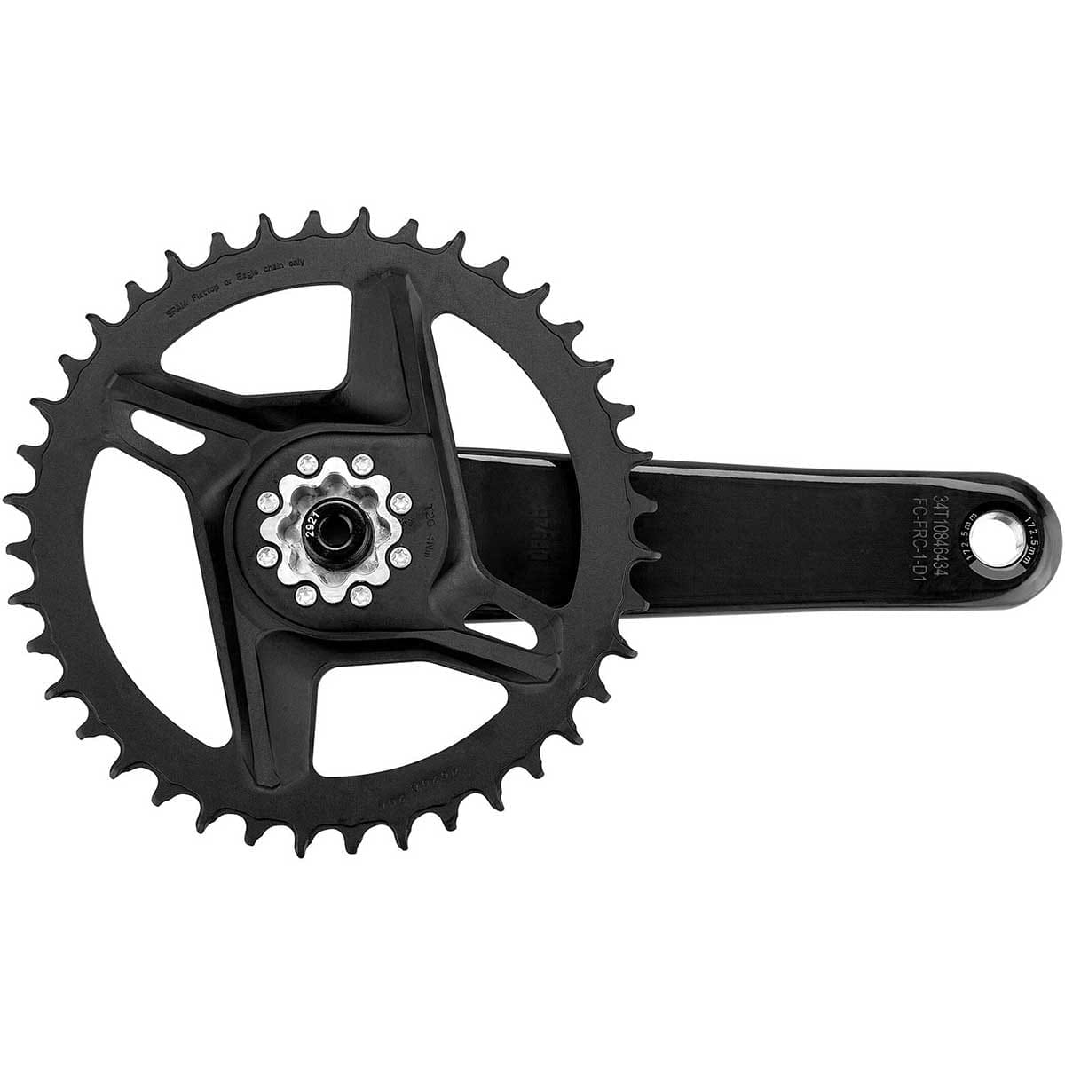 SRAM FORCE 1 DUB DM 12V Mono crankstel