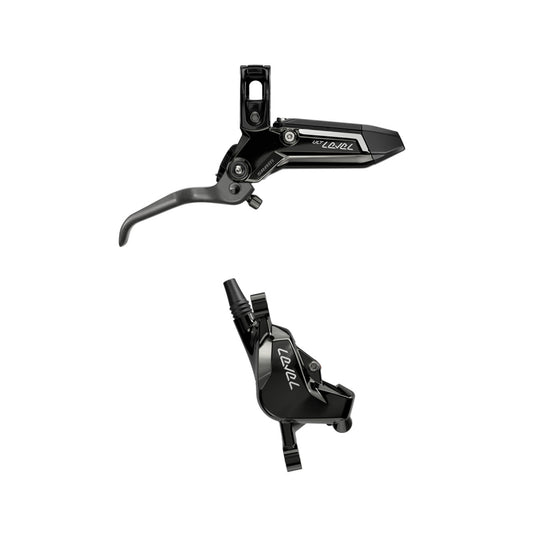 SRAM LEVEL ULTIMATE STEALTH 2-zuiger carbon achterrem Titanium hardware Zwart