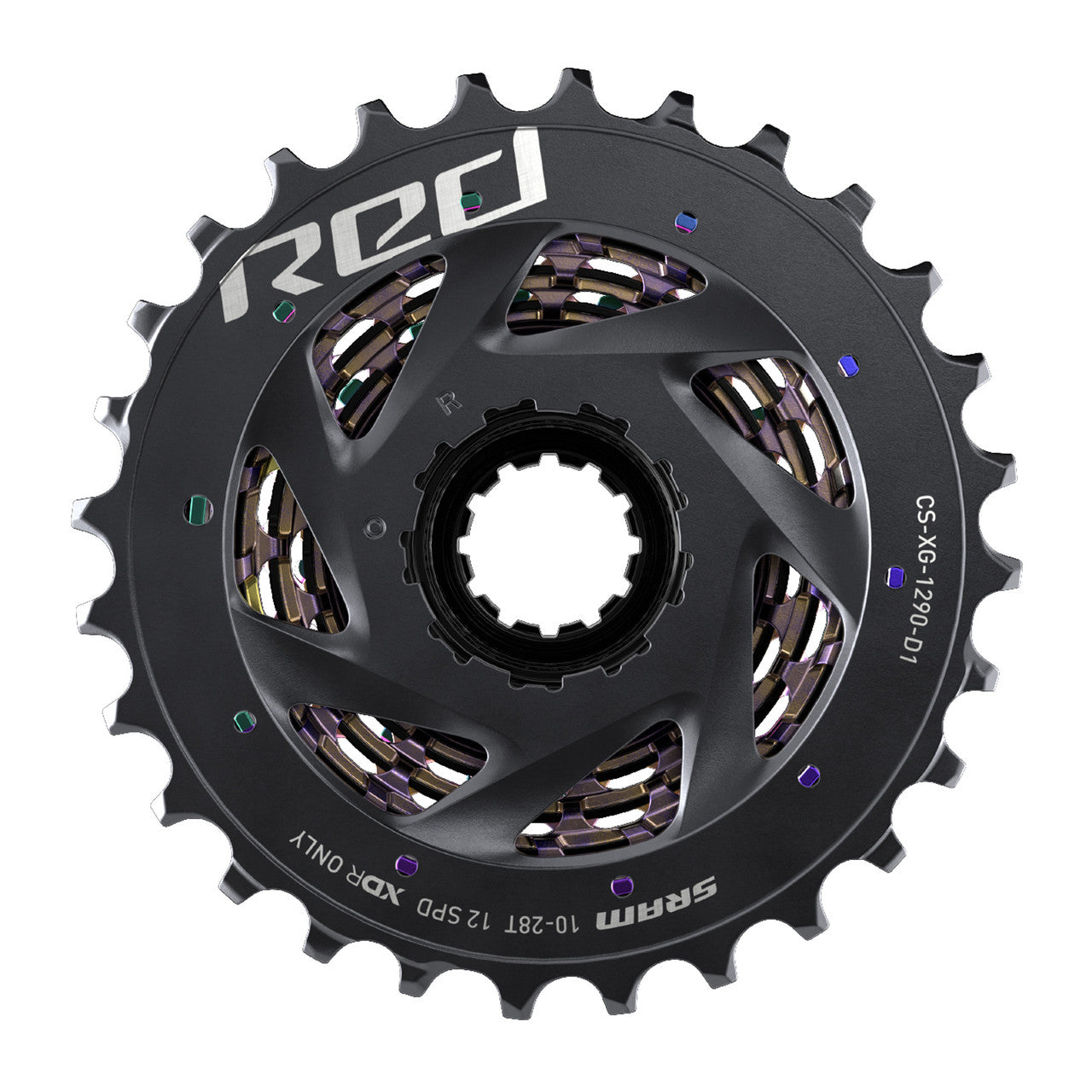 SRAM RED XG-1290 12V cassette Rainbow