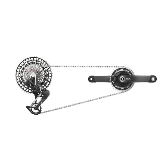 SRAM XX-SL EAGLE POWERMETER T-Type AXS Q174 DUB 34 Tanden 10/52 Pakket