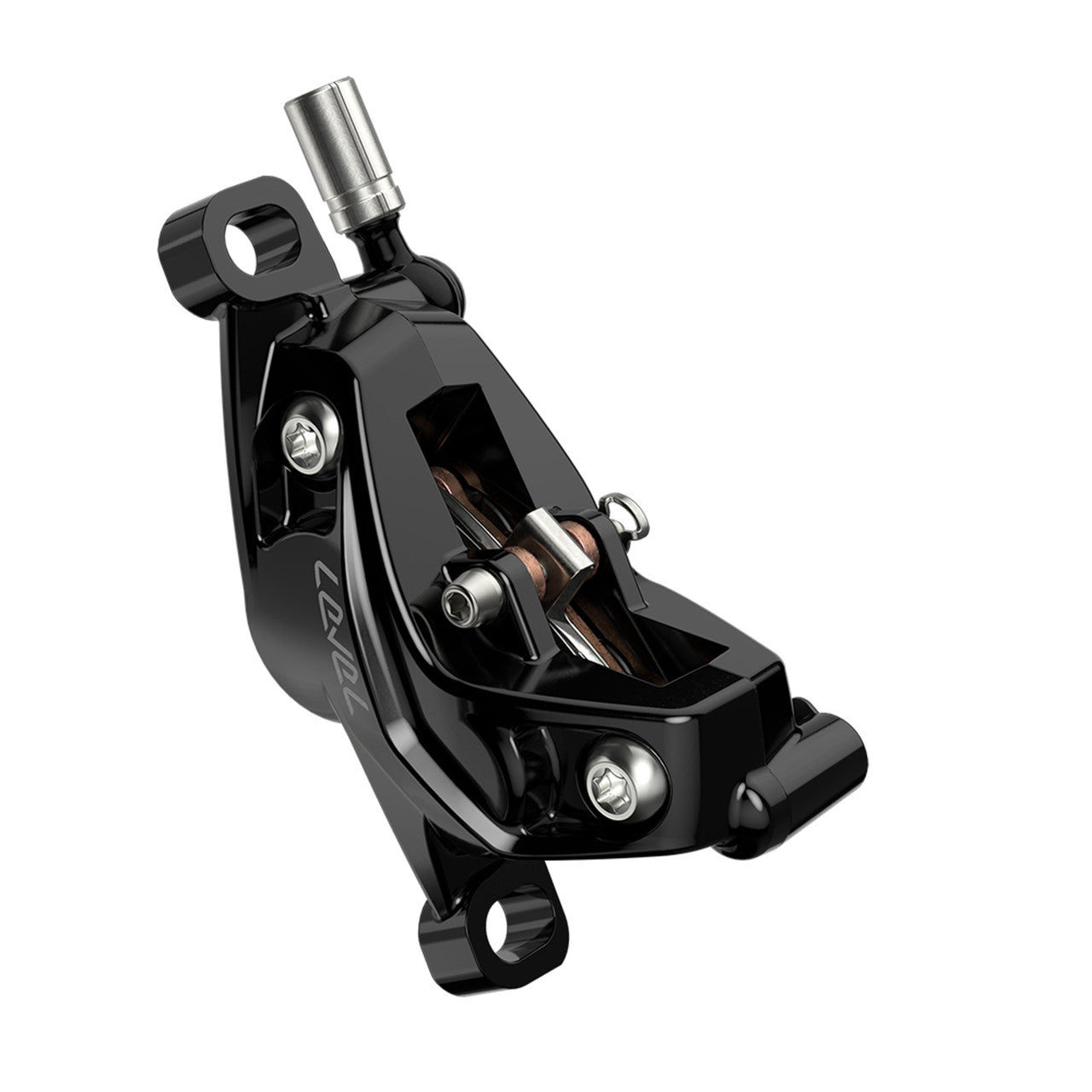 SRAM NIVEAU SILVER STEALTH 4-zuiger achterrem Zwart