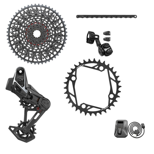 SRAM X0 104BCD AXS T-TYPE 36T 10/52 Crankless E-MTB Pakket