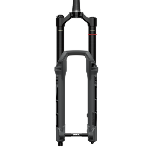 ROCKSHOX ZEB ULTIMATE CHARGER 3.1 RC2 27,5" DEBONAIR+ Tapered Voorvork As 15x110mm Boost Grijs