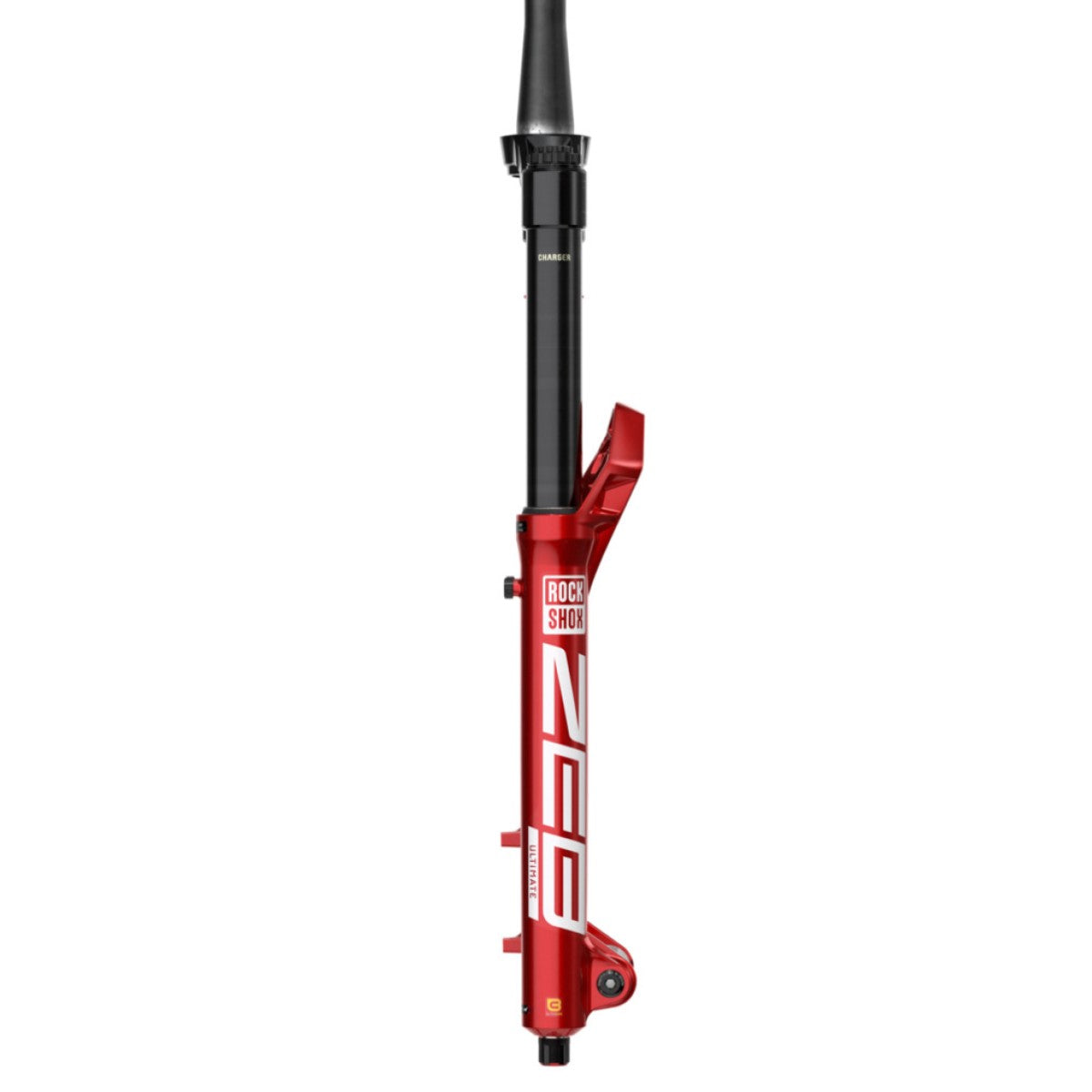 ROCKSHOX ZEB ULTIMATE CHARGER 3.1 RC2 29" DEBONAIR+ Tapered Voorvork As 15x110mm Boost Rood Elektrisch