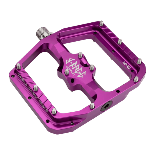 BURGTEC PENTHOUSE FLAT MK5 B-RAGE EDITION Violet platte pedalen