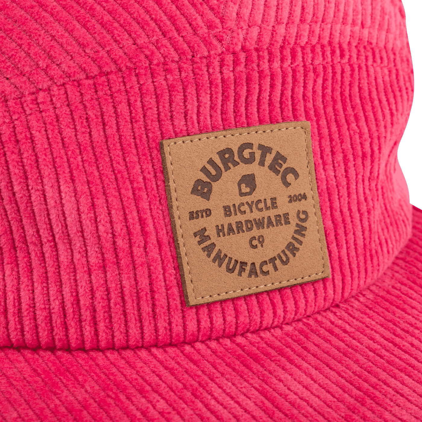 BURGTEC BANDIT CORDUROY VIJF PANEL Cap Roze Giftige Barbie