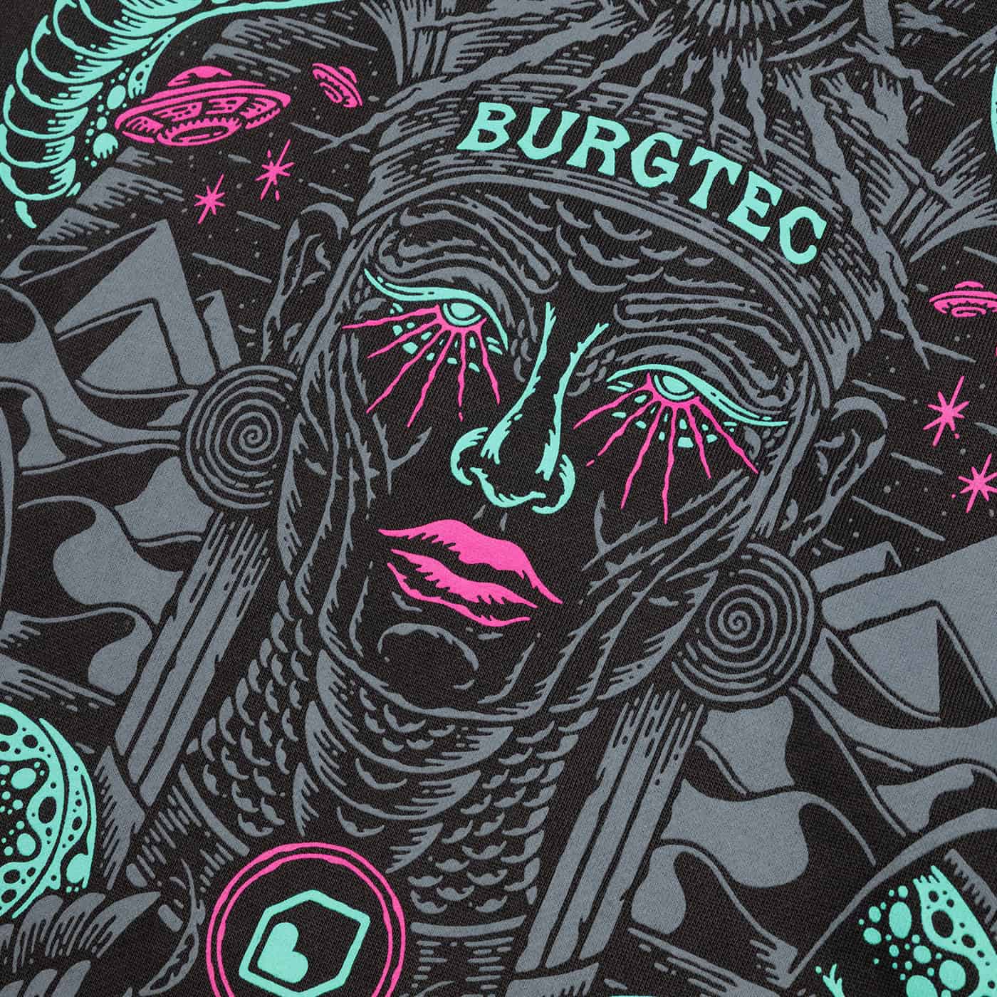 BURGTEC DESERT QUEEN FADED sweatshirt