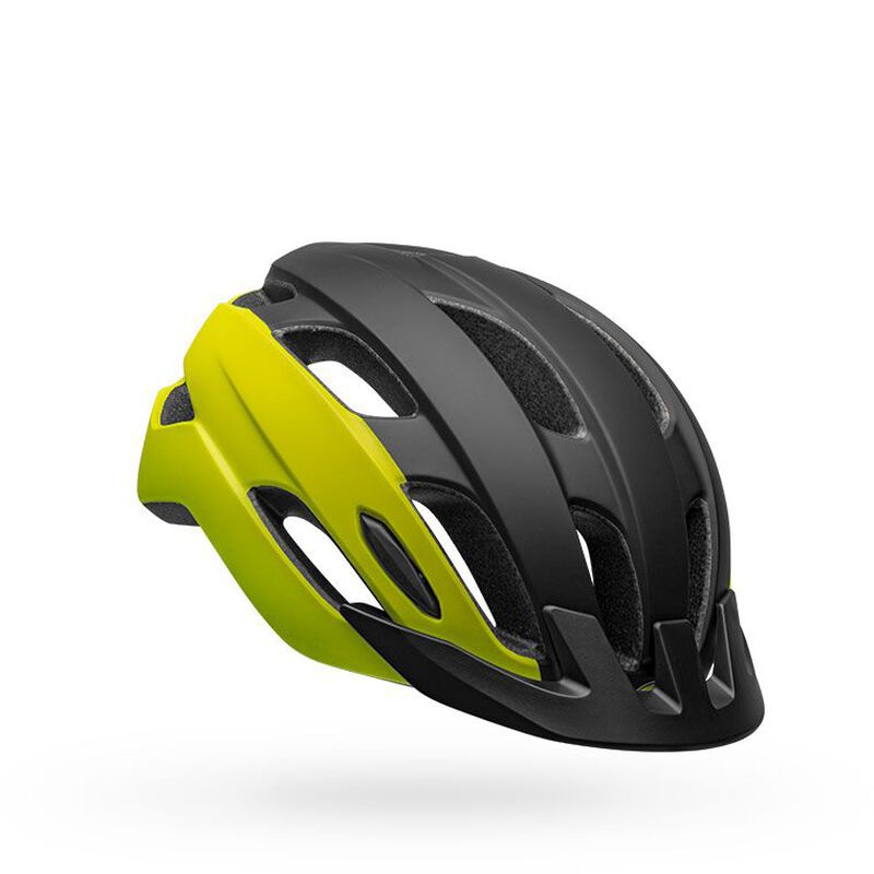 BELL TRACE MTB Helm Zwart/Geel Hi-Vis