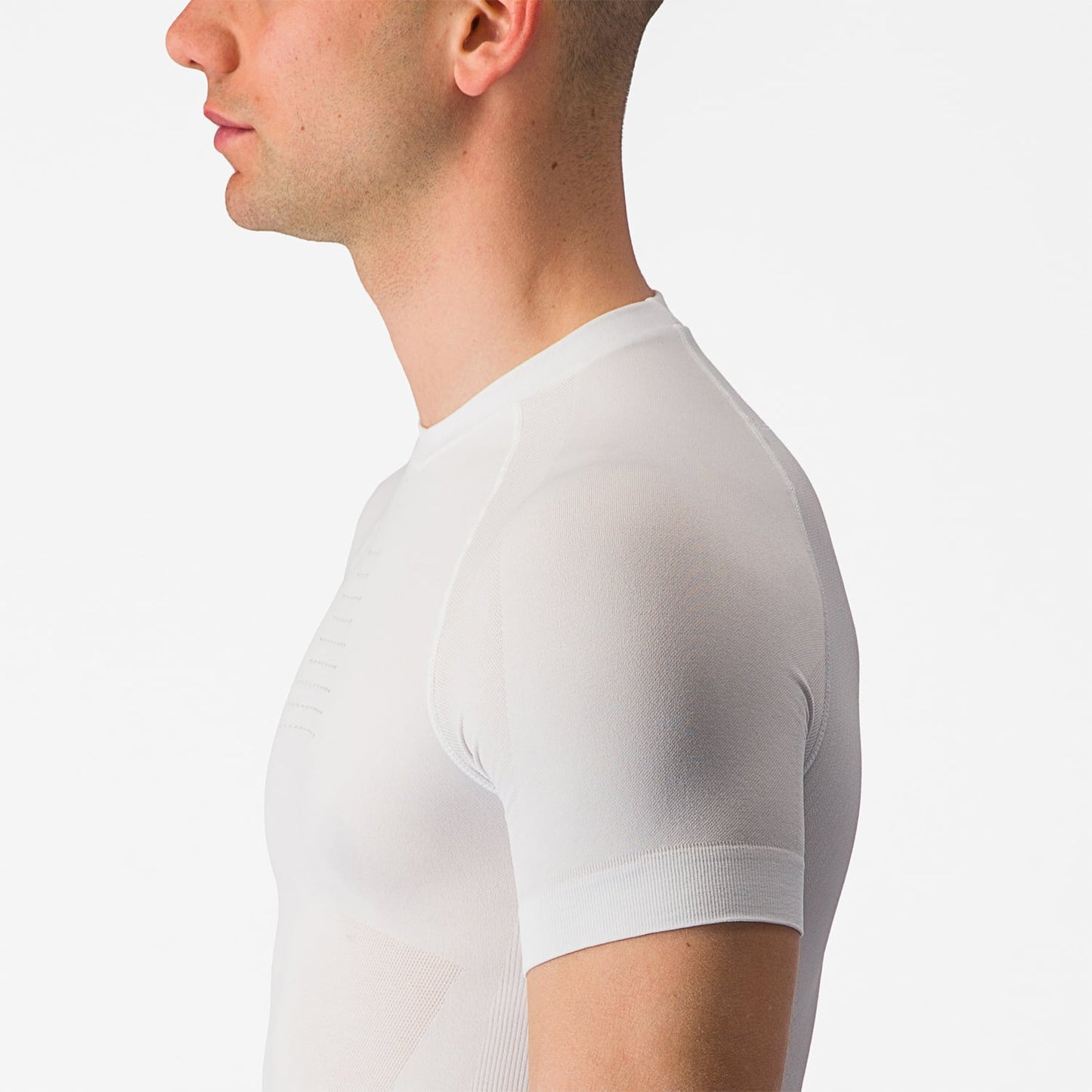 CASTELLI CORE SEAMLESS Korte Mouw Ondergoed Wit