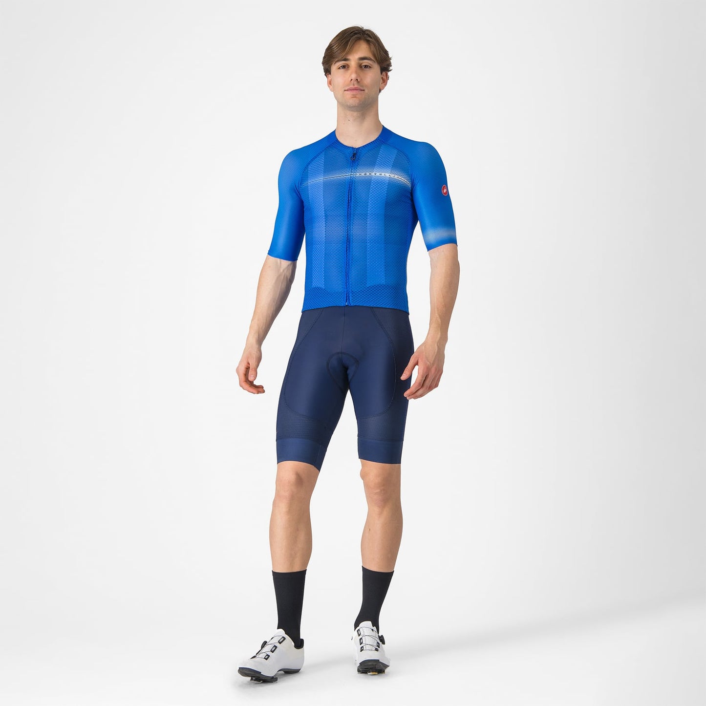 CASTELLI CLIMBER'S A/C Korte Mouw Jersey Blauw