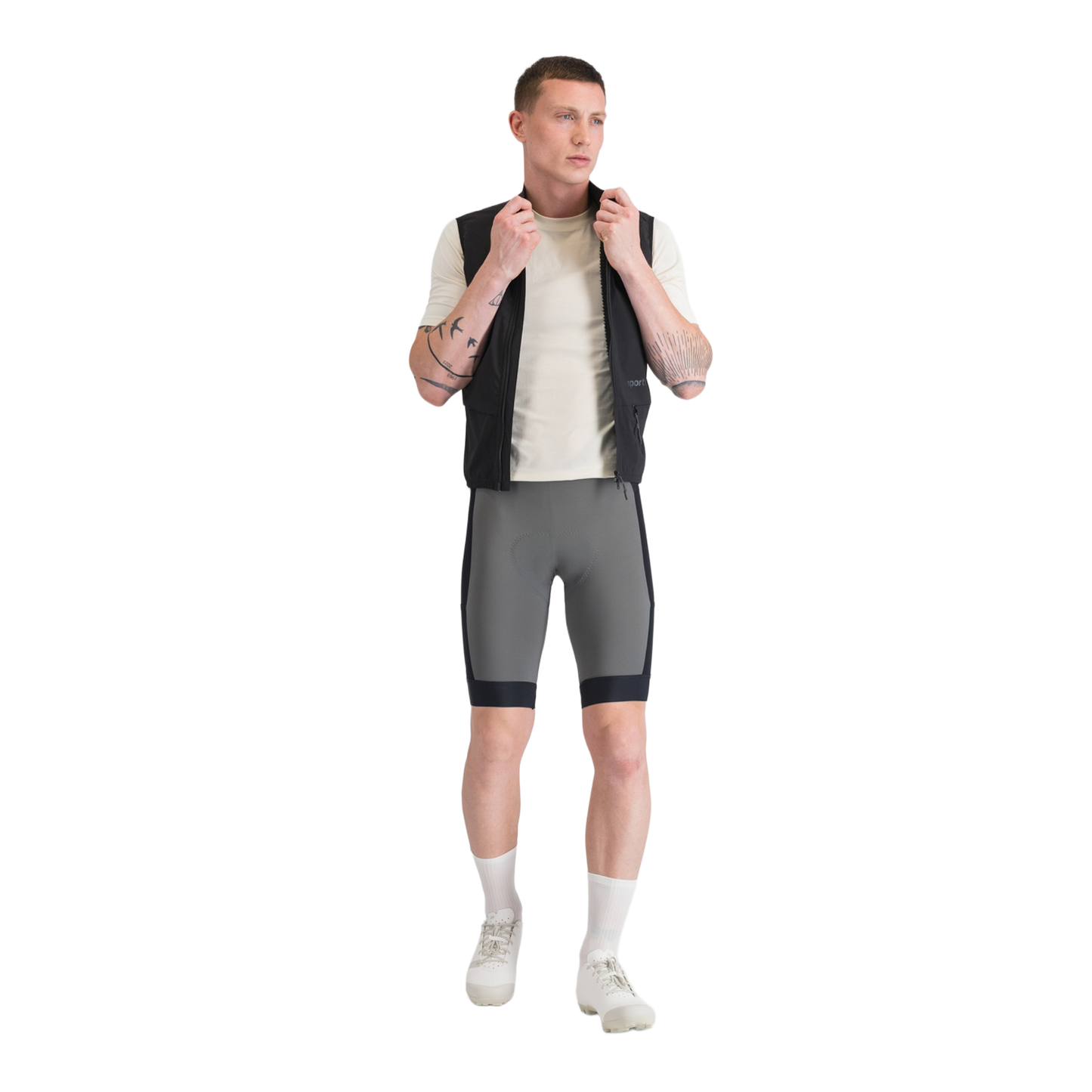 SPORTFUL SUPERGIARA 2 Slabbetje Grijs/Zwart
