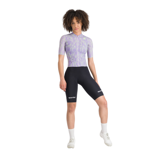 Dames SPORTFUL G-SUIT korte mouw Zwart/Paars