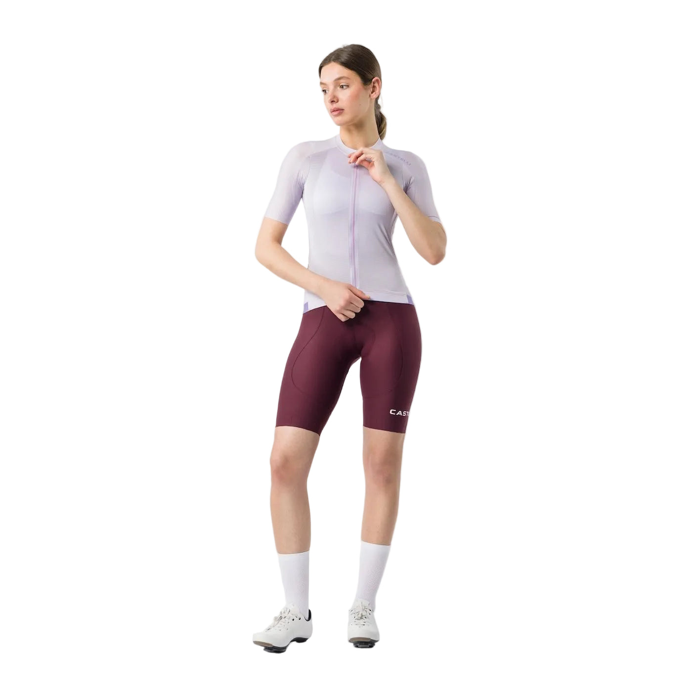 CASTELLI ESPRESSO 2 W DT Dames Slabbetje Bordeaux