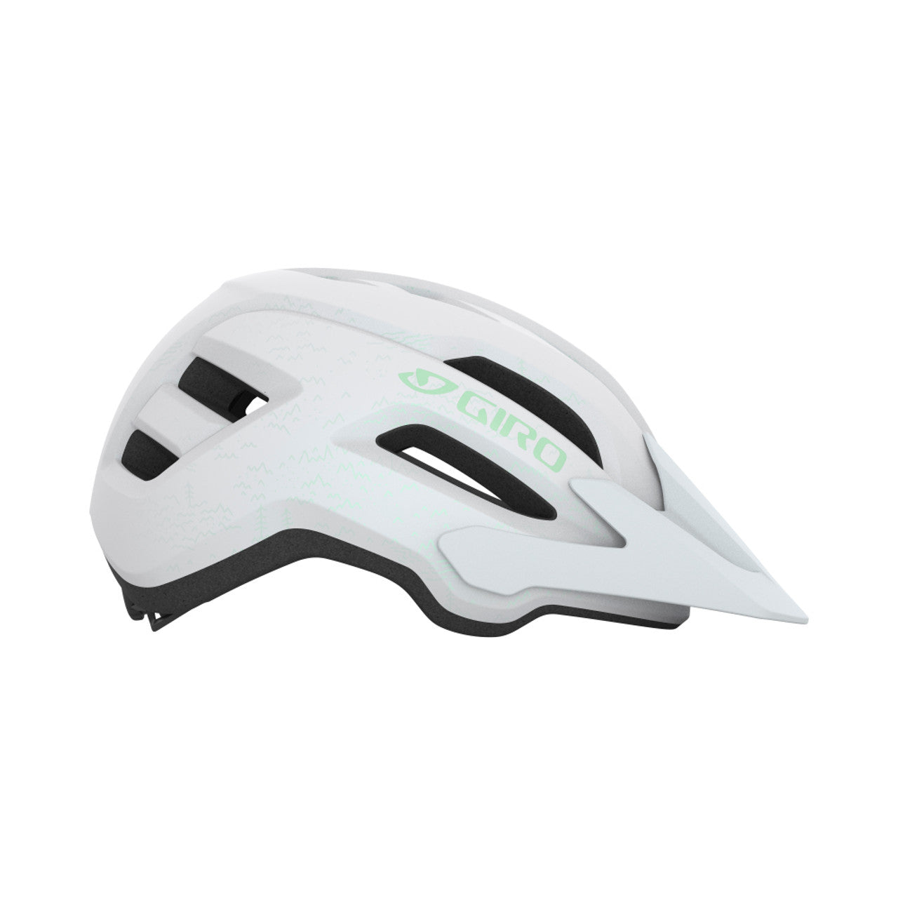 Dames GIRO FIXTURE II MTB Helm Mat Wit