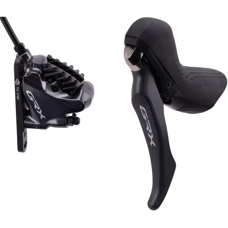 Linkerremhendel Mono en Voorremklauw SHIMANO GRX BL-RX810 + BR-RX810 Flat Mount