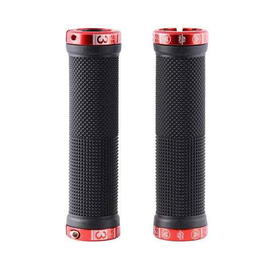 SB3 KHEOPS Lock-On 129 mm Zwart/Rode grips