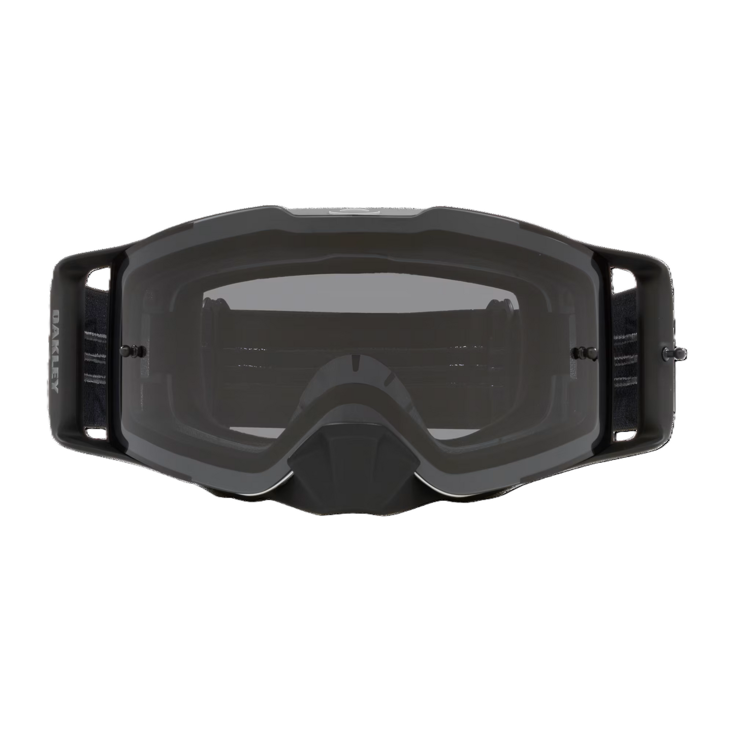 OAKLEY FRONTLINE MX Tuff Blocks Zwart Gunmetal Donkergrijs Bril