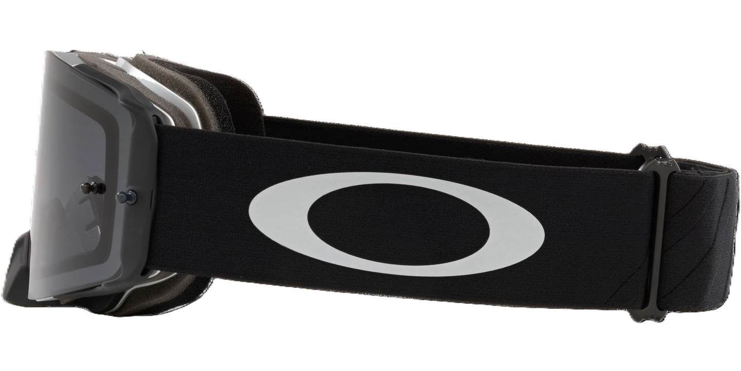 OAKLEY FRONTLINE MX Tuff Blocks Zwart Gunmetal Donkergrijs Bril