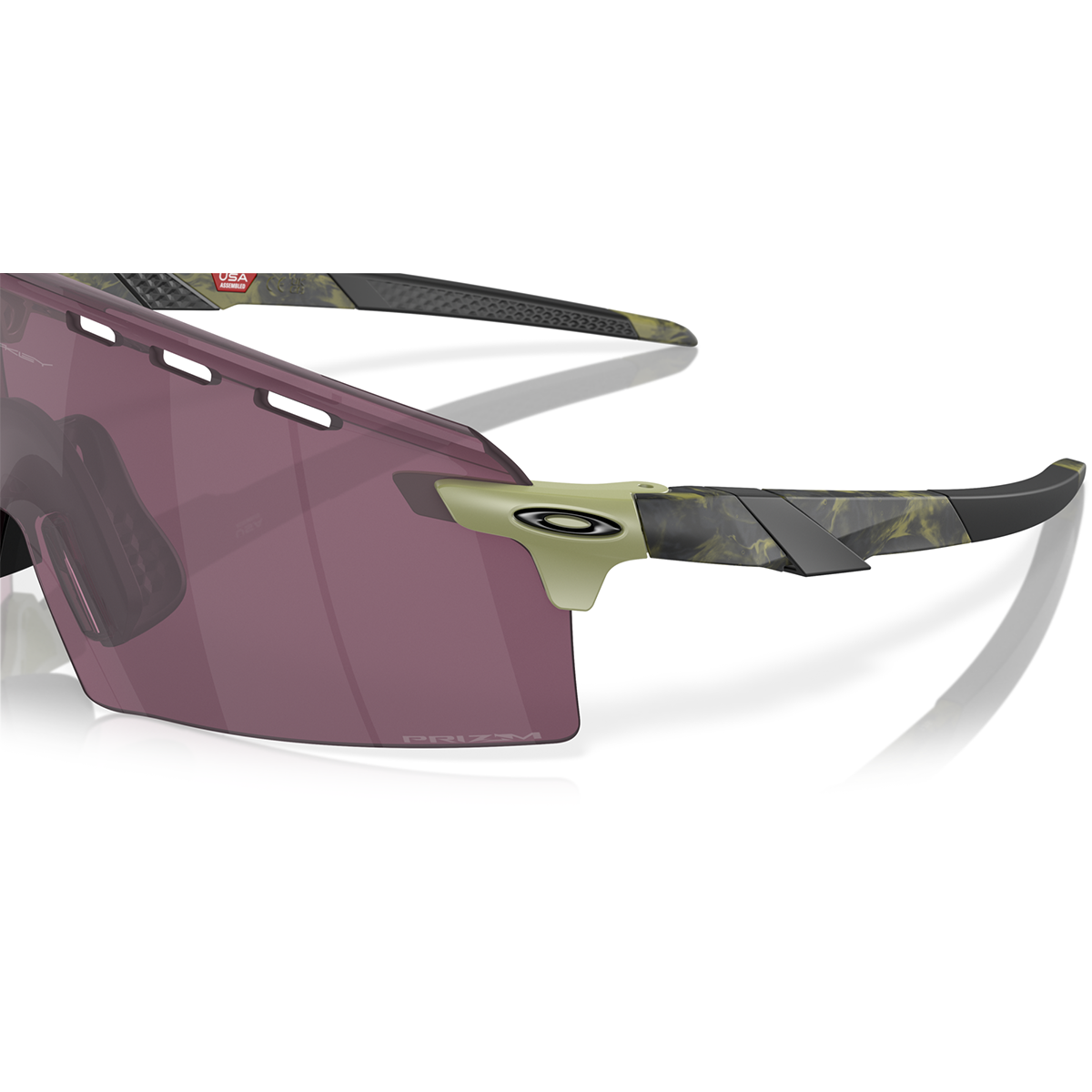 OAKLEY ENCODER STRIKE V Khaki Prizm Road Zwart - OO9235-1439