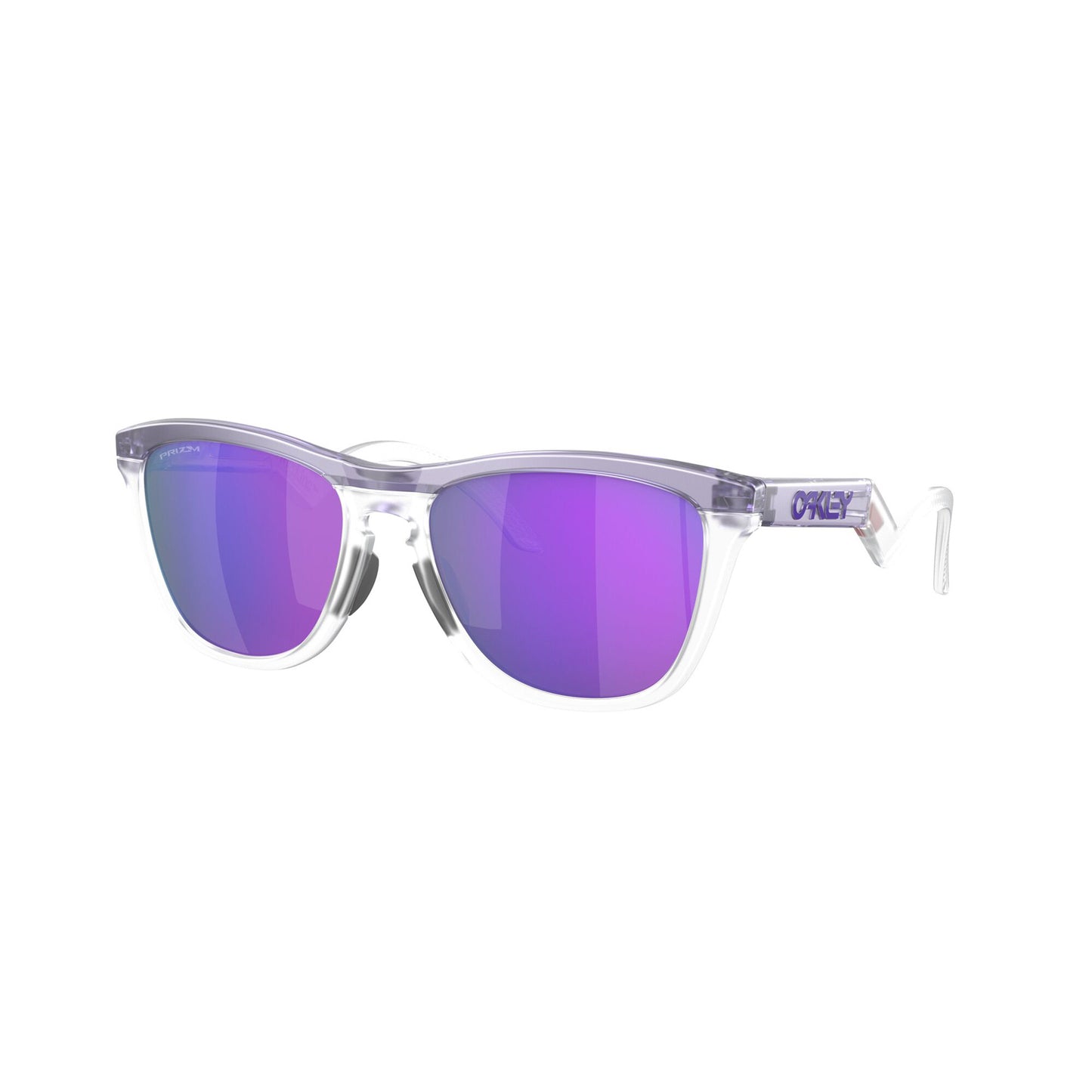 Bril OAKLEY FROGSKINS HYBRID Mat Trans lila/helder Prizm Violet