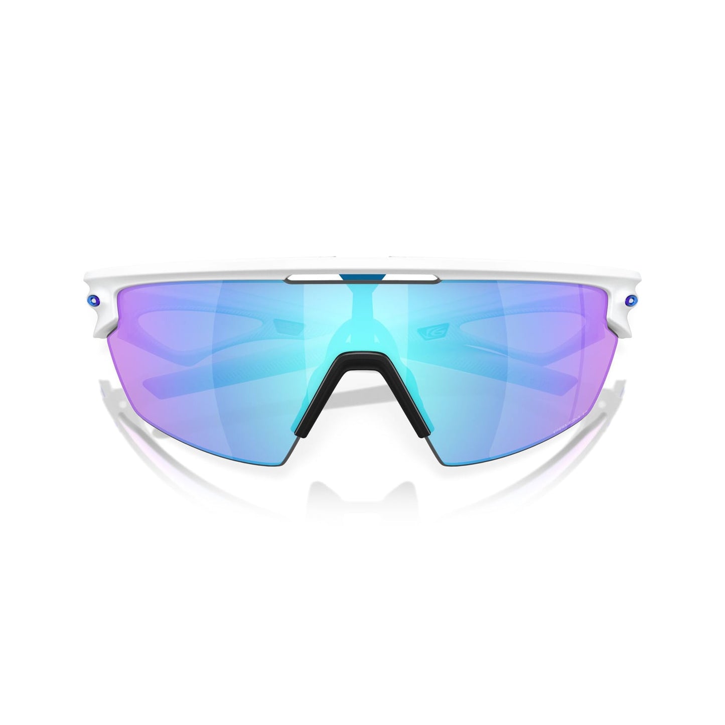 OAKLEY SPHAERA Wit Matte Prizm Saffier Gepolariseerd - 0OO9403-0236