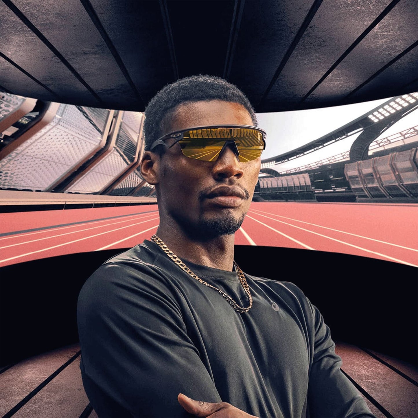 OAKLEY SPHAERA Koolstof Mat 24K Gepolariseerd - 0OO9403-0436