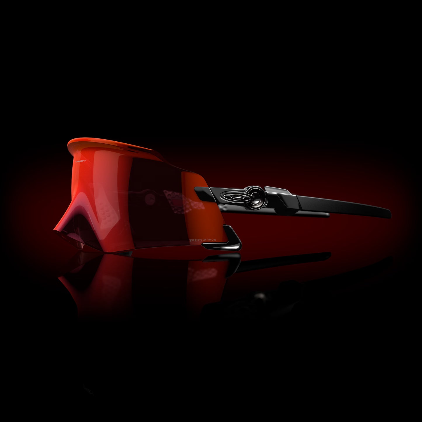 OAKLEY KATO Gepolijste Bril Zwart Prizm Trail Torch Lens