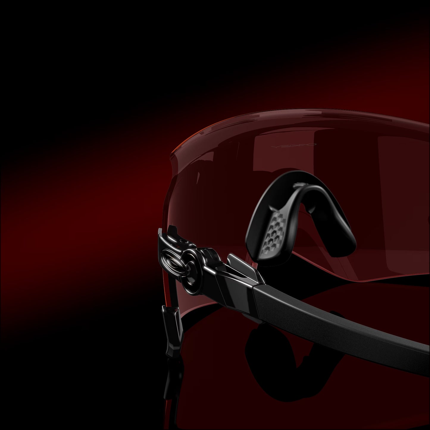 OAKLEY KATO Gepolijste Bril Zwart Prizm Trail Torch Lens