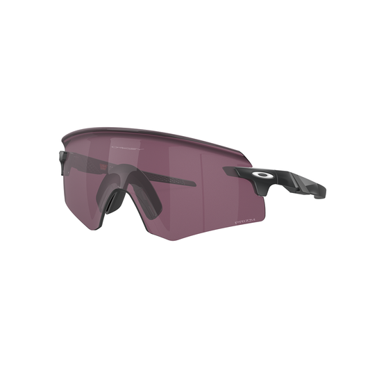 OAKLEY ENCODER Carbon Mat Prizm Road Zwart - OO9471-1336