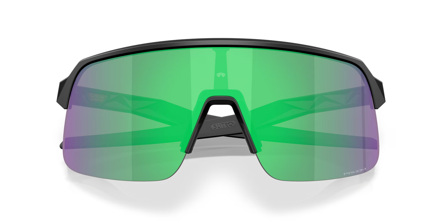 OAKLEY SUTRO LITE S Matzwarte bril Prizm Road Jade lens