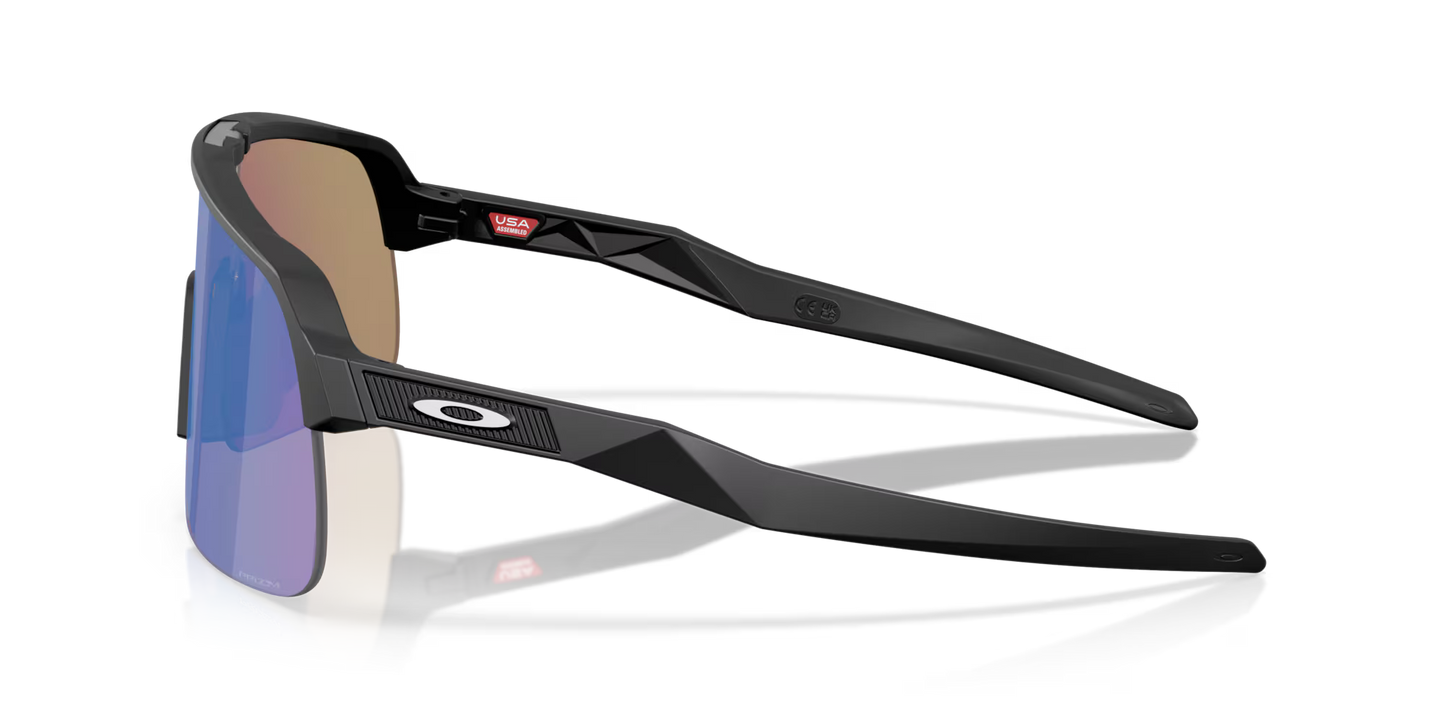 OAKLEY SUTRO LITE S Matzwarte bril Prizm Saffier glas