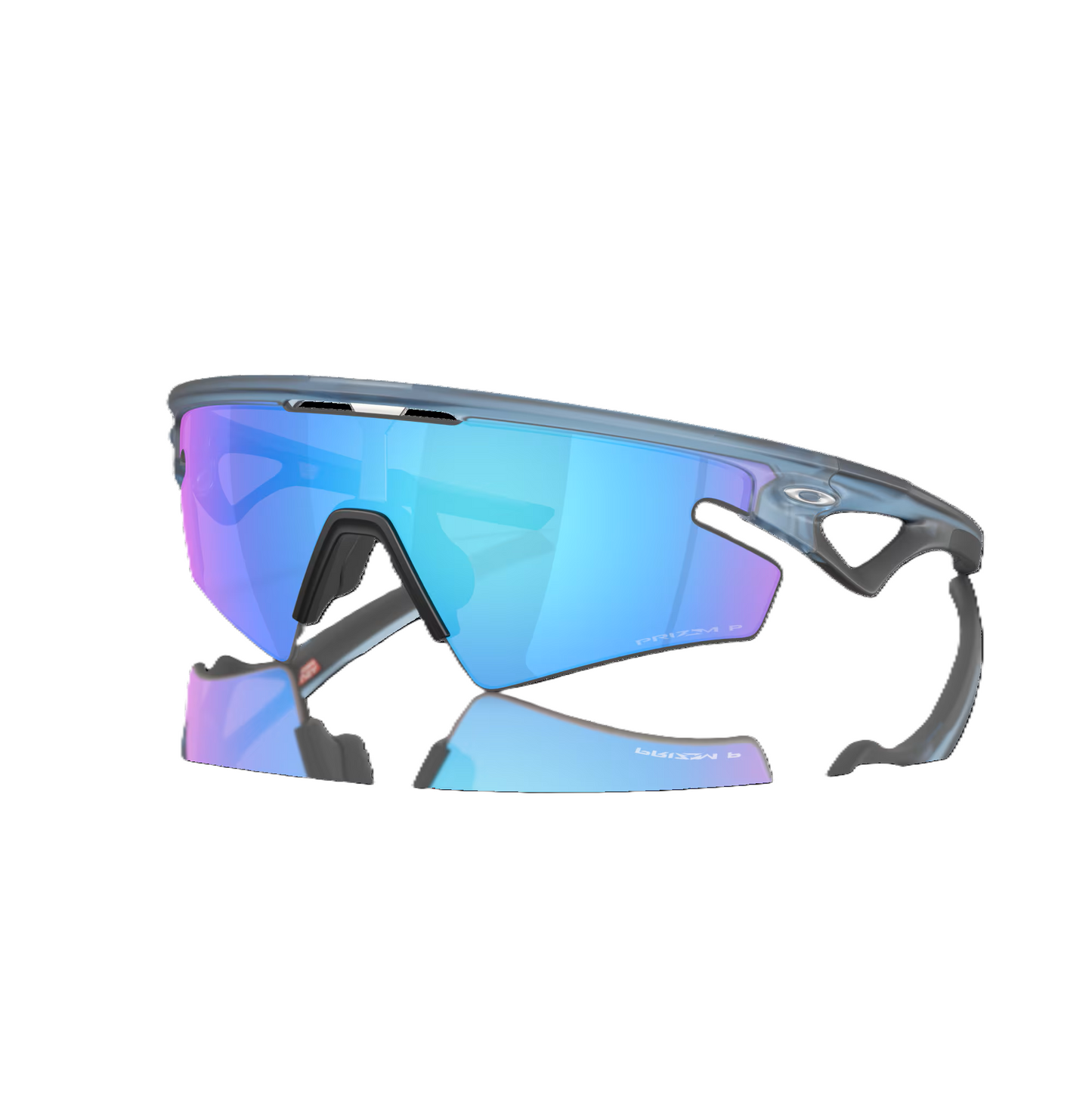 OAKLEY SPHAERA SLASH Mat Transparant Stone Prizm Sapphire Gepolariseerd Glas - OO9499-0336