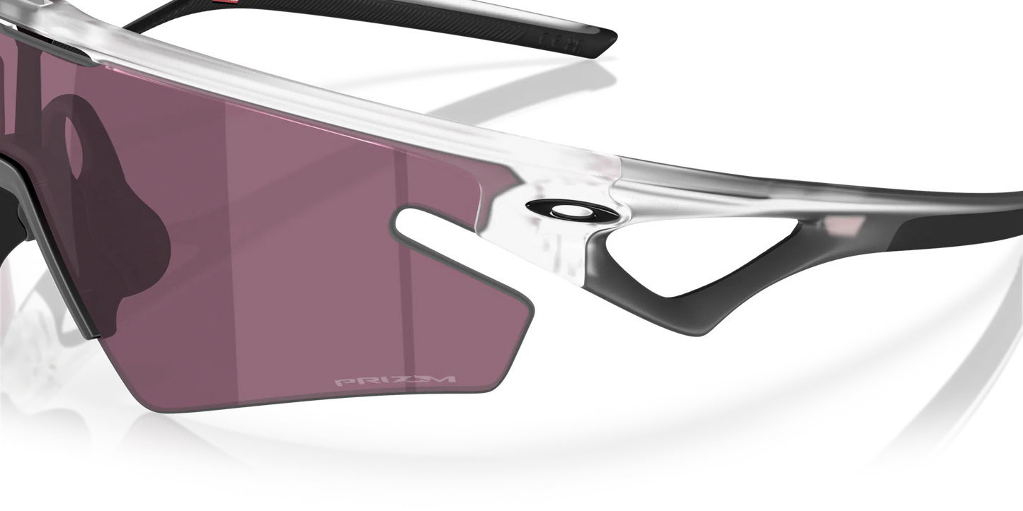 OAKLEY SPHAERA SLASH Mat Heldere Bril Prizm Road Zwart - OO9499-1036