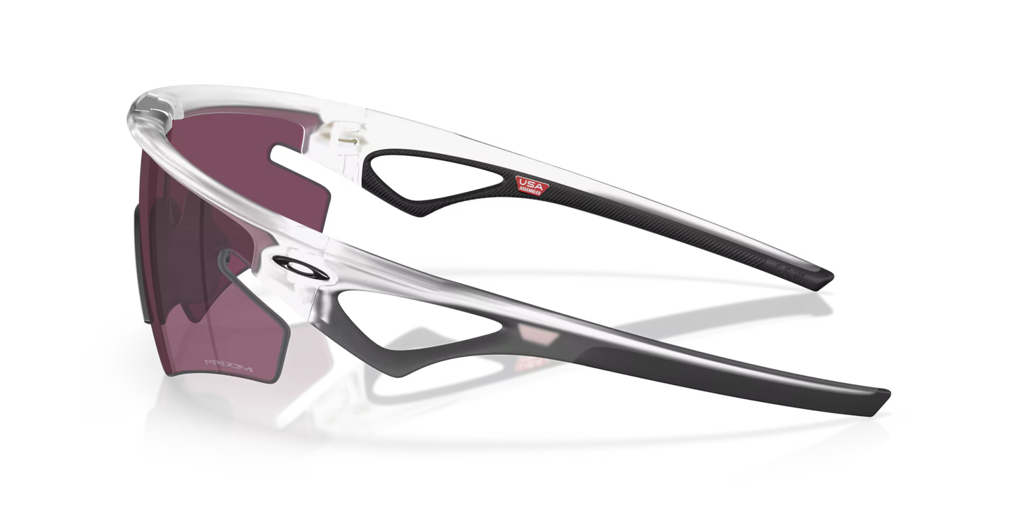 OAKLEY SPHAERA SLASH Mat Heldere Bril Prizm Road Zwart - OO9499-1036
