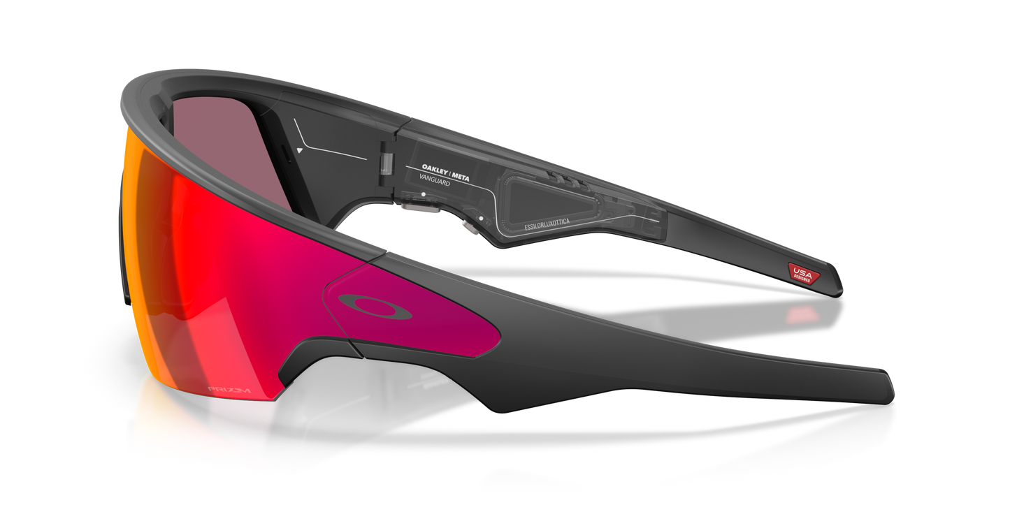 OAKLEY VANGUARD META Bril Zwart Prizm Road Brilglas