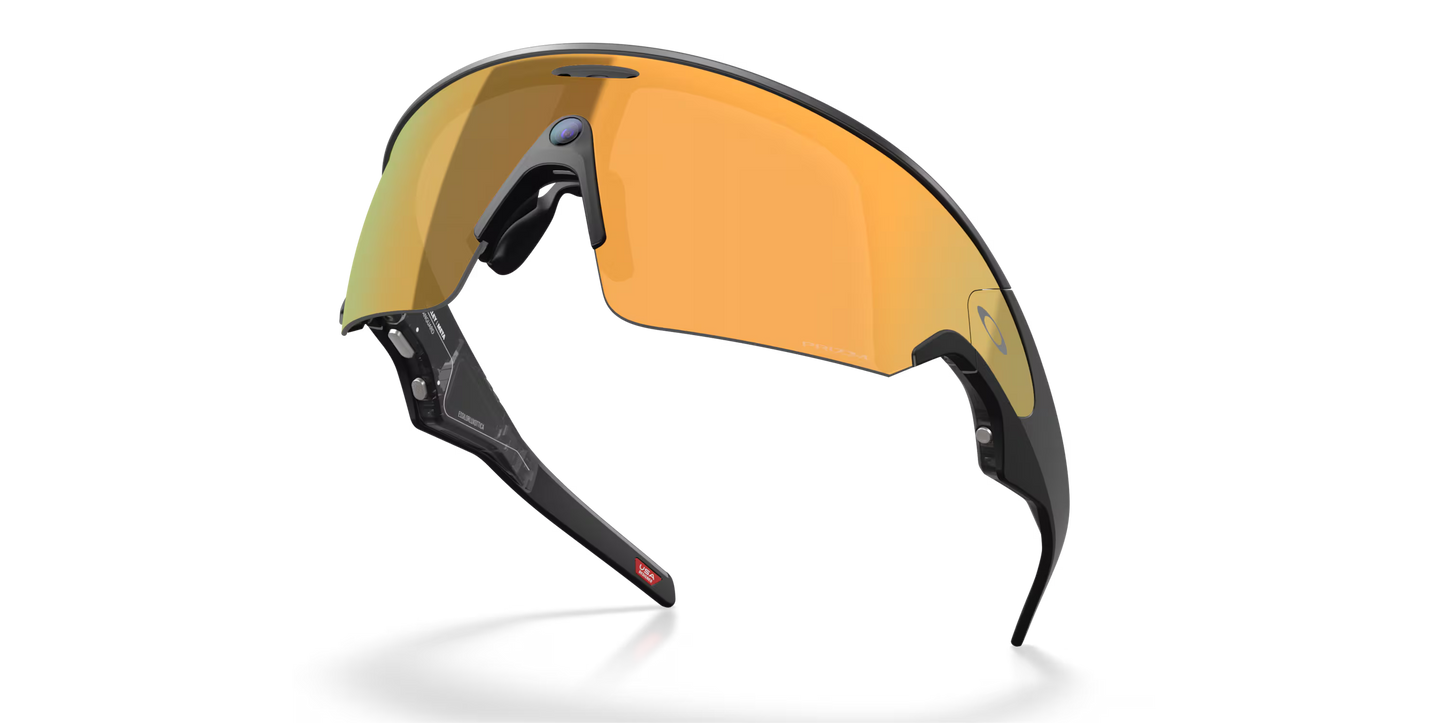 OAKLEY VANGUARD META Bril Zwart Prizm 24K Voorzetglas