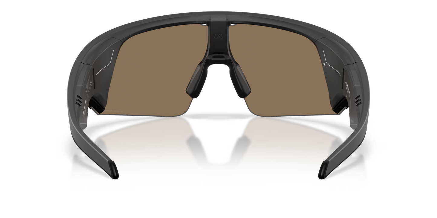OAKLEY VANGUARD META Bril Zwart Prizm 24K Voorzetglas