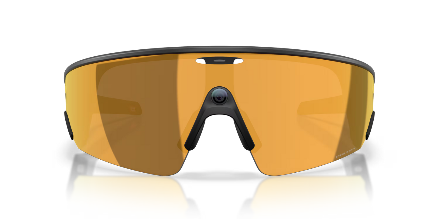 OAKLEY VANGUARD META Bril Zwart Prizm 24K Voorzetglas
